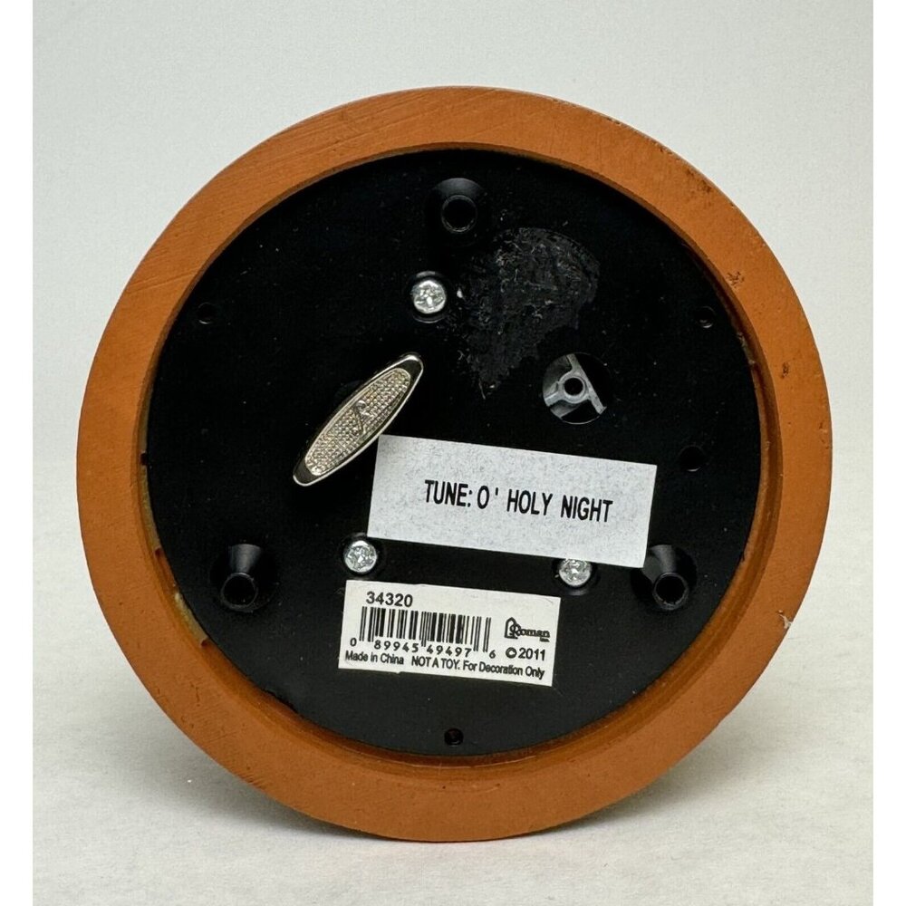 Roman Glitterdome Nativity Scene Musical Snow Globe 6" Tune: O Holy Night 2011 - Picture 8 of 14